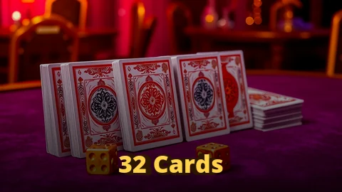 32 Cards game tile in the My99Exchange casino lobby