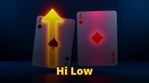 Hi Low game tile in the My99Exchange casino lobby