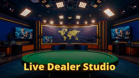 Live Dealer Studio game tile in the My99Exchange casino lobby