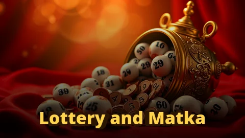 Lottery and Matka game tile in the My99Exchange casino lobby