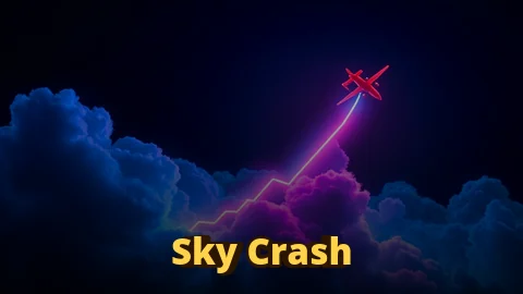 Sky Crash game tile in the My99Exchange casino lobby