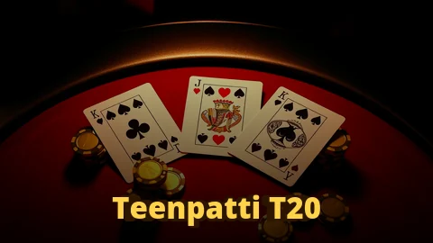 Teenpatti T20 game tile in the My99Exchange casino lobby